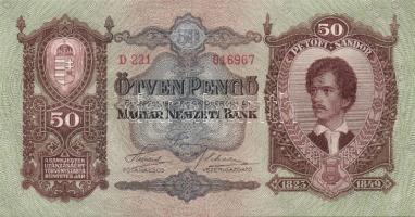 1932. 50P (10x) egymásutáni sorszámmal T:I