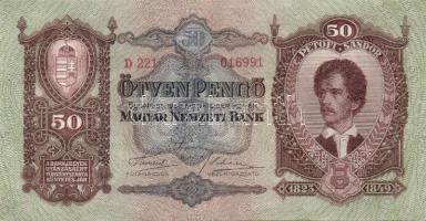 1932. 50P (10x) egymásutáni sorszámmal T:I