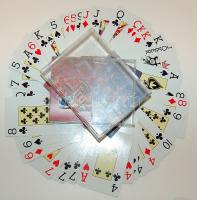 2 csomag teljesen új állapotú Kent márkájú francia-kártya csomag műanyag tartóban