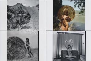 cca 1977 Egyszer volt, hol nem volt, 33 db szolidan erotikus fénykép, vintage negatívokról készült m...