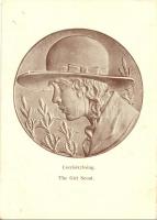 Cserkészleány. A Magyar Cserkészlány Szövetség kiadása / Girl scout "1939 I. Pax Ting Gödöllő" So. Stpl (EK)