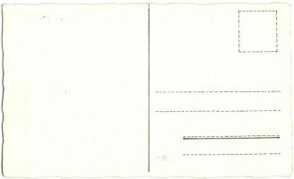 1939 Budapesti Cserkészkerület BUÉK. Újévi üdvözlőlap / Hungarian scout New Year greeting card, arti...