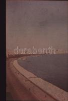 cca 1935 Színes (színezett) sztereó diapozitív felvételek, 5 db üveglemez, 9x12 cm