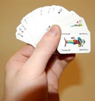 Mini francia kártyacsomag