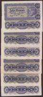 Ausztria/Osztrák-Magyar Bank 1922. 10K (6x) T:I,I-