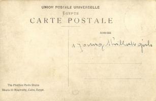 Sudanese folklore, nude ladies and girls. The Phoebus Photo Stores, Sharia El Maghraby, Cairo Egypt,...