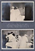 1915 Fotóalbum az I. világháborúból, 48 db fotóval, a keleti frontról, változatos, érdekes tartalomm...