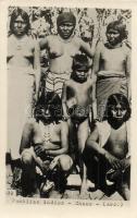 ~1925 Familias indias, Chaco (Arg.) / Argentine folklore from Chaco, nude ladies, photo