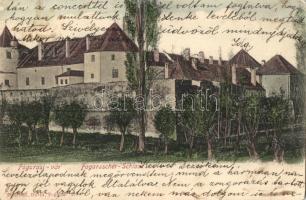 Fogaras, Fagaras; vár, Thierfeld Dávid kiadása / Schloss / castle (EK)