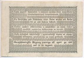 1849. 2Ft "Kossuth bankó" T:III,III-
Adamo G108