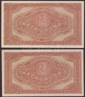 1920. 2K (2x) "."-tal, egyiken lemezhiba a "."-nál és a "0"-nál T:I