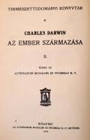 Charles Darwin: Az ember származása és az ivari kiválás. I-II. kötet. Fordították: Dr. Entz Géza, Dr...