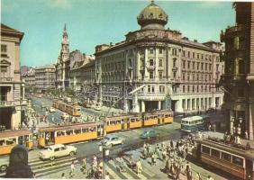 14 db MODERN főleg megíratlan villamos motívumlap; automobilok, autóbuszok / 14 MODERN mostly unused...