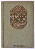 1913 Budapesti Állatkert Rövid Útmutatója. Bp., Igazgatóság, 8 p.+1 t