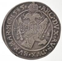 1585K-B 1/4 Tallér Ag "Rudolf" (6,77g) T:2- ph. / Hungary 1585K-B 1/4 Thaler Ag "Rudo...