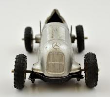 Gescha német Mercedes fém játékautó, felhúzható, h: 12 cm