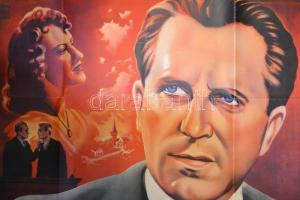 1942 Muskovszky László (1902-?): Dr. Kovács István, magyar film nagyméretű plakát, Páger Antal fősze...