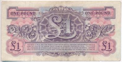 Nagy-Britannia / Katonai kiadás 1948. 1Ł fém biztonsági szállal T:III ly.
Great Britain / British A...