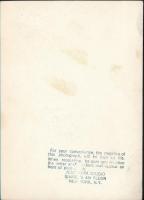 Amerikai katona arcképe, pecséttel jelzett fotó, Nucamera Studio, New York, 17,5x12,5 cm / American ...