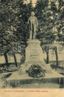 Zalatna, Zlatna; Lukács Béla szobor, W. L. 3189. / statue (EB)