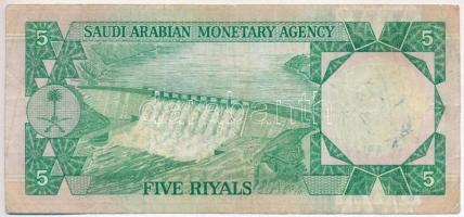Szaúd-Arábia 1977. 5R T:III-
Saudi Arabia 1977. 5 Rials C:VG
Krause 17