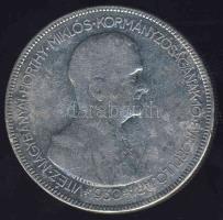 1930. 5P Ag "Horthy jobbra" T:3