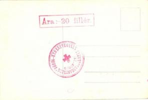 Királyért és hazáért; Vörös kereszt Egylet dunaparti betegnyugvó állomásának tulajdona / WWI Hungari...