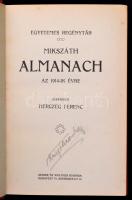 Egyetemes Regénytár. Mikszáth Almanach az 1914. Szerk.: Herczeg Ferenc. Bp,[1914], Singer és Wolfner...
