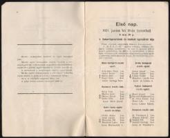 1905-1921 Bp., a Hunnia Csónakázó Egyesület azonosítatlan tagjának kézzel írt levele személyes ügyek...