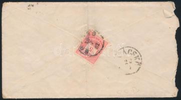 1882 Brassó, Vincze Dániel (?-?) levele neveltje, Nyáry László (?-?) apjának, Nyáry Sándornak (?-?) ...