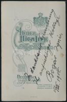 1905 Bogár Ignác (1876-1933): nyomdász, szociáldemokrata pártpolitikus, szakszervezeti vezető műterm...