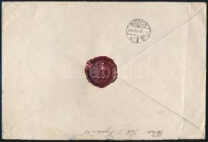 1933 Ajánlott céges levél 8 x 10f és 3 x 2f bérmentesítéssel / Registered business cover