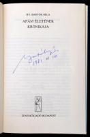 Ifj. Bartók Béla: Apám életének krónikája. Bp., 1981, Zeneműkiadó. Kiadói egészvászon-kötés, kiadói ...