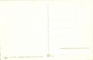 Cat children with cat chimney sweeper. Max Künzli No. 4700