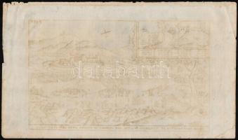 1593 Várpalota és Veszprém ostromának rézmetszetű látképe. Johann Sibmacher munkája az ,,Ortelius HI...