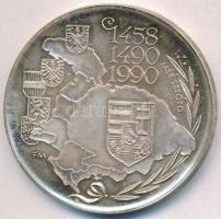 Fritz Mihály (1847-) 1990. "Mathias Rex / MÉE Szeged" Mátyás király halálának 500. évfordu...