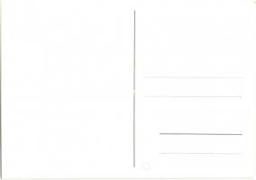 Export Monimpex Budapest reklámlap / Giraffe beer advertisement art postcard