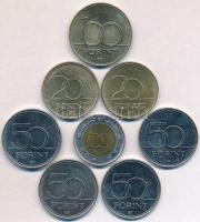 1993. 100Ft Cu-Ni-Zn + 2002. 100Ft Cu-Ni-Zn "Kossuth" + 2003. 20Ft Cu-Ni-Zn "Deák&quo...