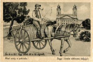 Debrecen - 9 db RÉGI városképes lap / 9 pre-1945 town-view postcards