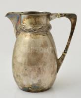 1913 ezüst (Ag.) kiöntő készlet, elefántcsont gyűrűkkel, jelzett, mesterjeggyel (HS), összesen: 4 db...