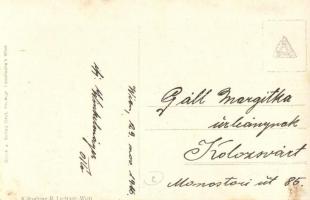 1916 Wien; Die Aufbahrung des Kaisers Franz Josef in Schönbrunn. Aufnahme R. Lechner / Franz Joseph ...