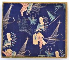 Chat Noir - Fekete Macska (Odolművek Budapest) kölnis papírdoboz, 13,5x16x4 cm