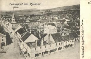 Rohonc, Rechnitz; látkép / panorama view / Teilansicht (EK)