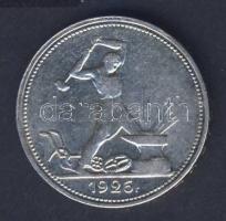 Szovjetunió 1926. 1/2R Ag T:2