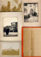 cca 1870-1910 5 db érdekes városképes fotó: Zboró, Lindau