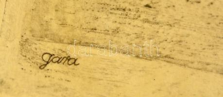 Gara Arnold (1882-1929): 10 db illusztráció Kleist: Marquise von O c. novellához. Rézkarc (próbanyom...