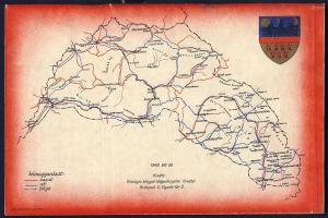 1940 Erdély visszatért részei: idegenforgalmi kiadvány