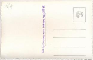 1940 Nagyszalonta, Salonta; Országzászló avatás, koszorúzó honleányok, leventék és diákok / Hungaria...