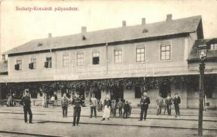 Székelykocsárd, Lunca Muresului; Vasútállomás / railway station