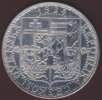 Csehszlovákia 1934. 20K Ag T:1/2